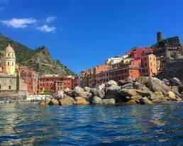 Vernazza from the sea Cinque Terre tour by boat
